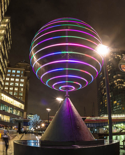 Light Sphere I at Winter Lights 2016